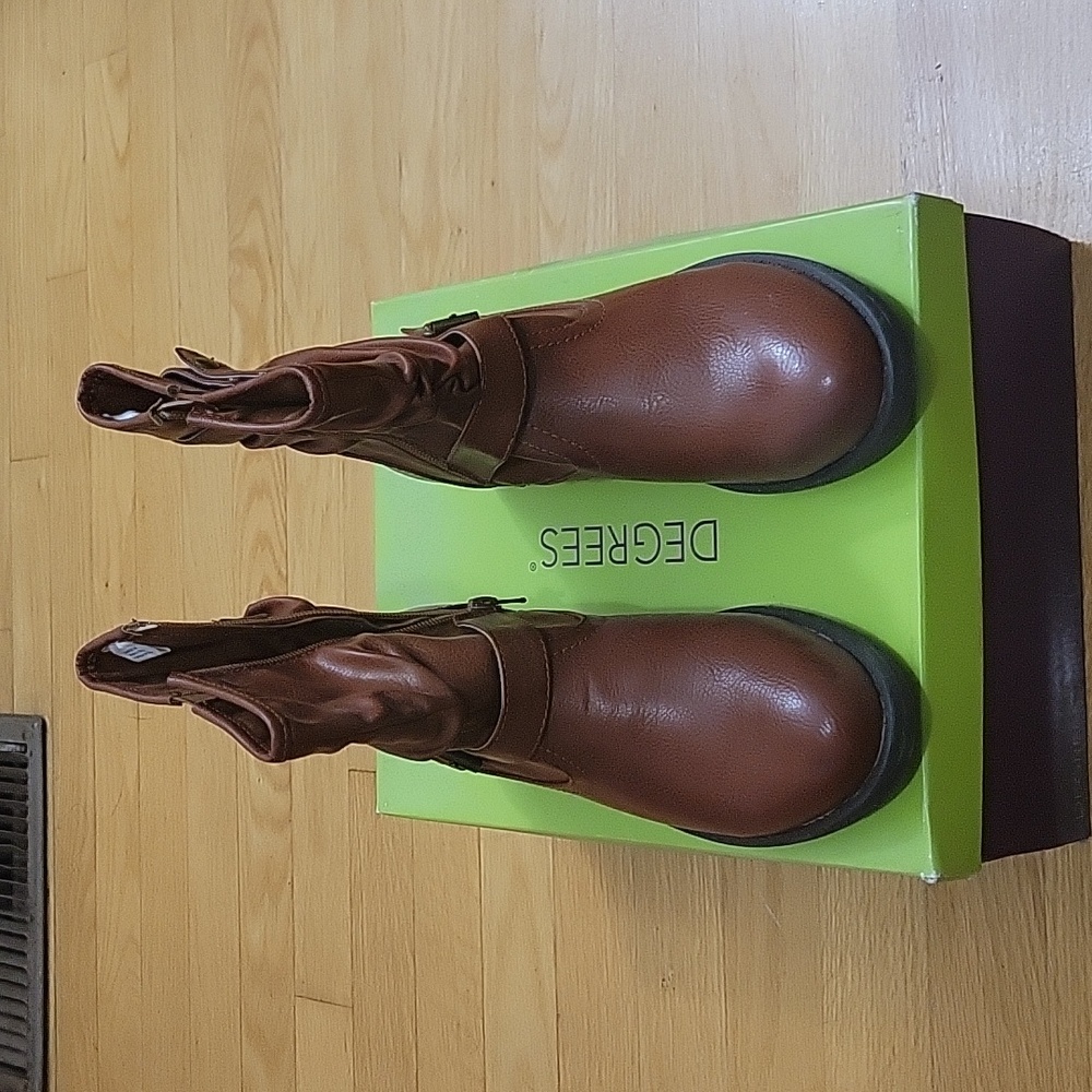 Brand New Tan Ankle Boots